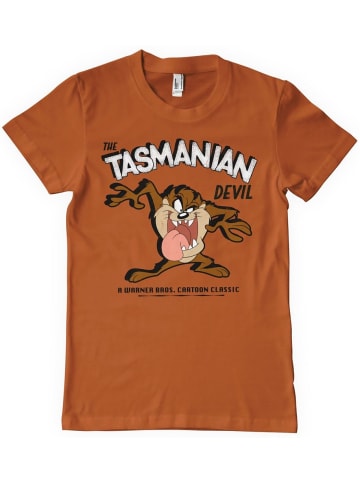 Looney Tunes T-Shirt "The Tasmanian Devil T-Shirt" in Orange