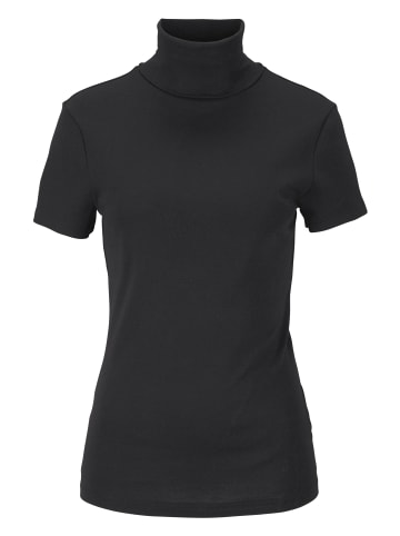 FLASHLIGHTS Rollkragenshirt in schwarz