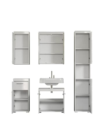 ebuy24 Weiß 163 x 34 cm