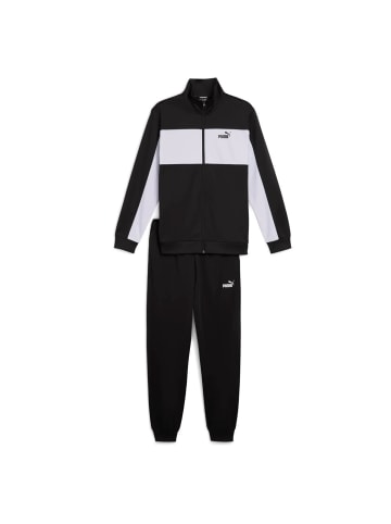 Puma Poly Colorblock Suit in Schwarz