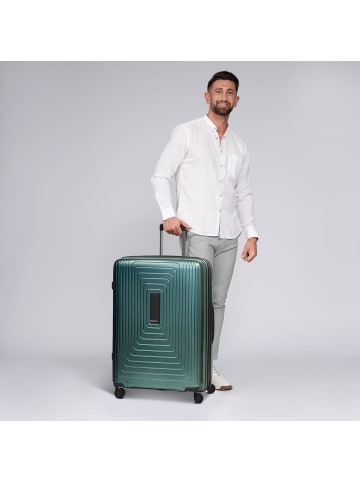 Redolz Essentials 14 4 Rollen Trolley L 77 cm mit Dehnfalte in pearl-green metallic