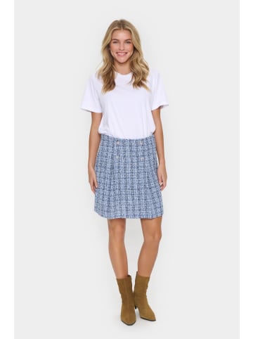 SAINT TROPEZ Rock JacquelineSZ Gerade Passform in Airy Blue