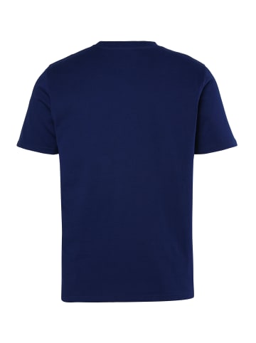 Men Plus Kurzarm T-Shirt in nachtblau