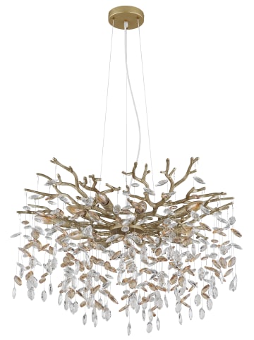 Globo lighting Luster "QUEENA" in gold