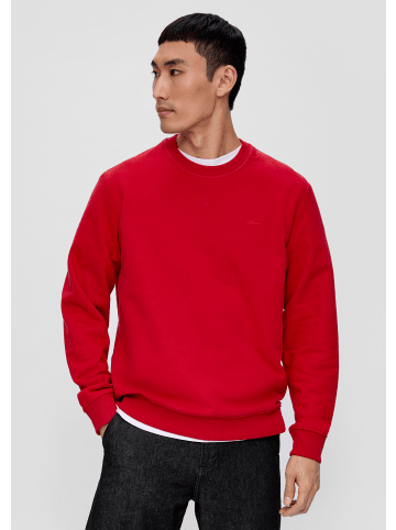 s.Oliver Sweatshirt langarm in Rot