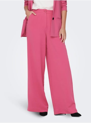JACQUELINE de YONG Business Stoffhose High Waist Wide Leg Anzug Pants JDYVINCENT in Pink
