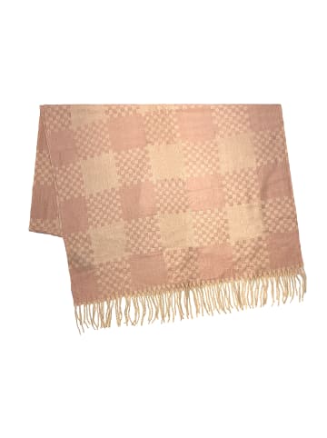 enflame Weicher Wollschal Mode Hals Tuch Vintage Muster in Rosa