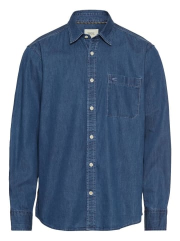 Camel Active Langarmhemd in Dark Navy