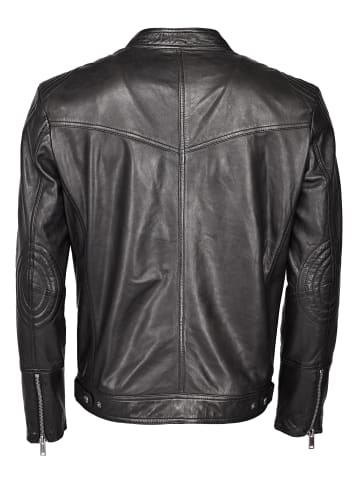 Mustang Lederjacke 31021312 in schwarz