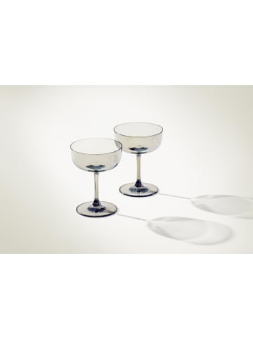 like. by Villeroy & Boch 2er Set Sektschalen / Dessertschalen Like Glass 100 ml in Smoke