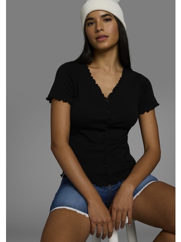 Kangaroos T-Shirt in schwarz