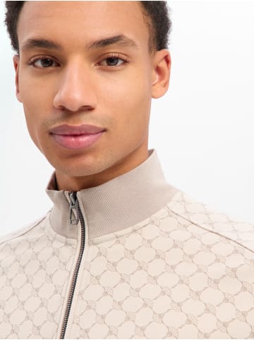 JOOP! Sweatjacke Wendeu in beige taupe - 0001