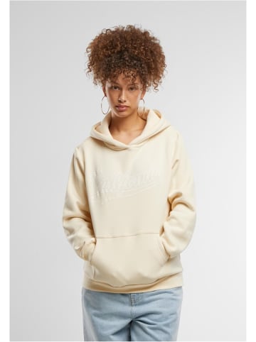 Mister Tee Hoodie "California Ladies Fluffy Hoody" in Weiß