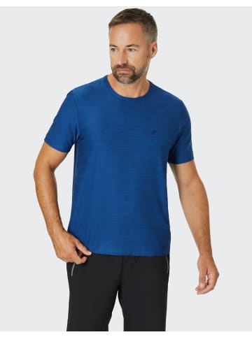 Joy Sportswear Rundhalsshirt VITUS in strong blue melange