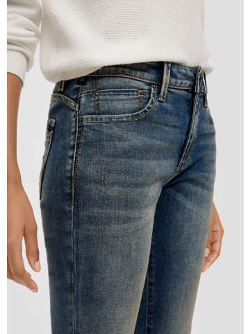 QS Jeans-Hose lang in Blau