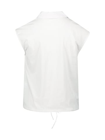 Zero  Bluse mit Bindeband in Brilliant White