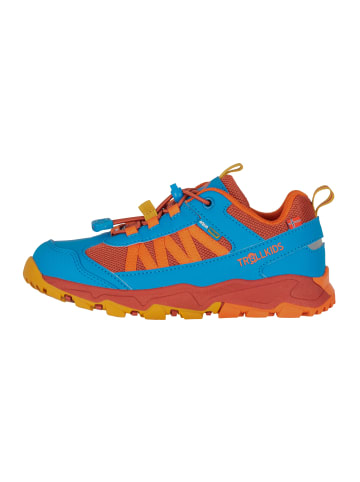 Trollkids Wanderschuh Hiker Low Tronfjell in red clay/mystic blue