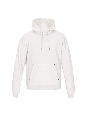 DreiMaster Men Hoodie in offwhite melange