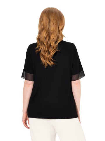 Ulla Popken Bluse in schwarz