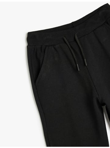 KOTON Sweathose in Schwarz