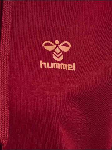 Hummel Hummel Kapuzenpullover Hmloffgrid Multisport Damen Nahtlosen in RHUBARB/NASTURTIUM