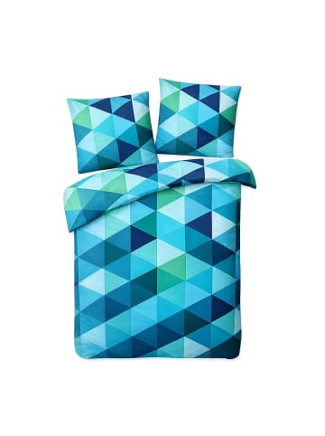 Traumschlaf Bettwäsche Nook in blue