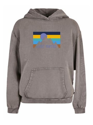 Just Rhyse Just Rhyse Kapuzenpullover in asphalt