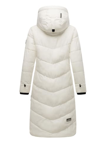 Marikoo Steppmantel Benikoo in Off White