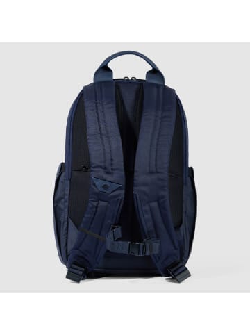 Piquadro Steve Rucksack RFID Schutz 40 cm Laptopfach in blue