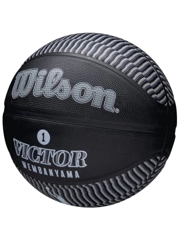 Wilson Wilson NBA Player Icon Outdoor Ball in Schwarz