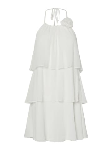 Pieces Minikleid in Bright White