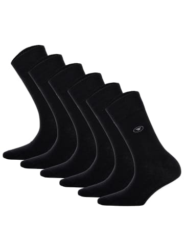 Tom Tailor Socken 6er Pack in Schwarz