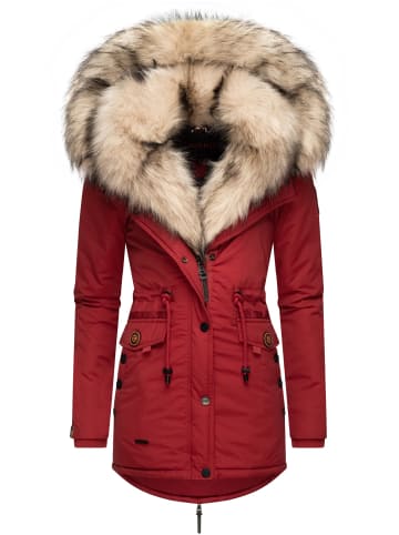 Navahoo Wintermantel Sweety in Blood Red