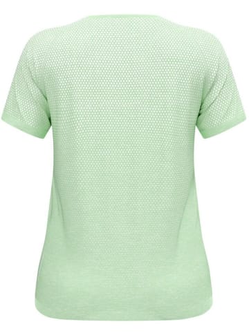 Odlo Sportshirt "T-shirt crew neck Shortslevee ESSENTIAL SEAMLESS" in Blau