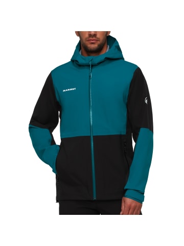 Mammut Linard Guide HS Hooded Jacket in Blau