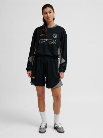 Hummel Verstellbare Taille Kurze Hose Hmlloose Fußball Erwachsene in BLACK