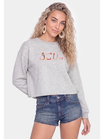 IZIA Women Sweatshirt in Grey