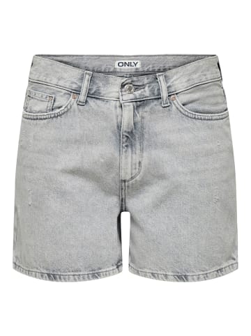 ONLY Jeans-Shorts in Light Grey Denim
