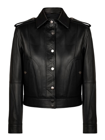 Felix Hardy Lederjacke in Schwarz