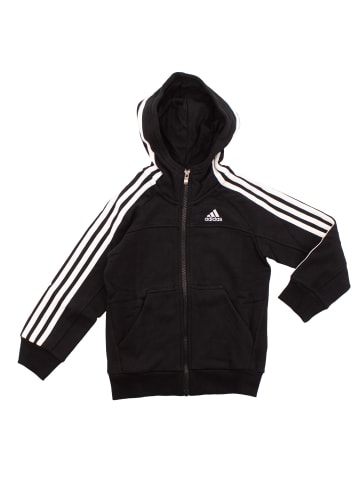 adidas Sweatjacke YB ESS Essentials 3S FZ in Schwarz