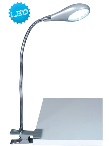 näve LED-Klemmleuchte "Cosmo Clip" in Silber