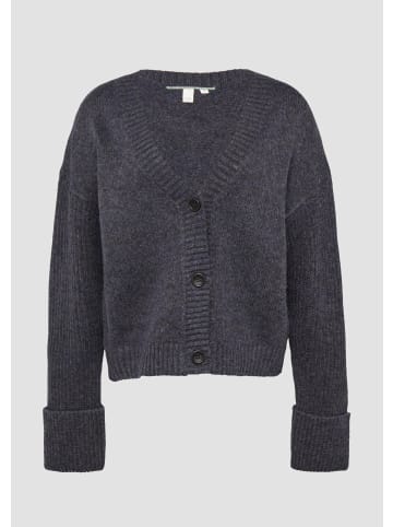QS Strickjacke in 99W0_schwarz