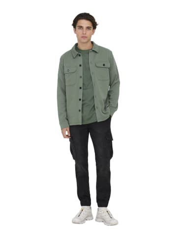 Only&Sons Hemd ONSNEWKODYL OVERSHIRT in Grau