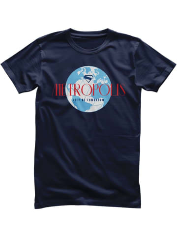 Superman T-Shirt "Metropolis City Of Tomorrow T-Shirt" in Blau