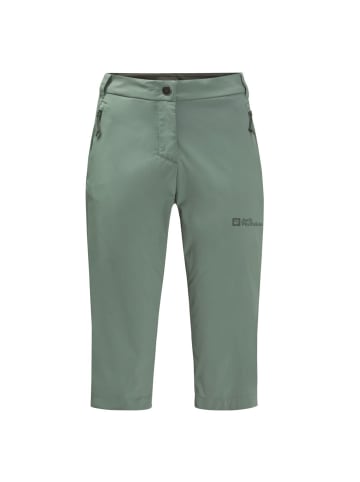 Jack Wolfskin Funktionshose/Wanderhose ACTIVATE LIGHT 3/4 PANTS in Grün