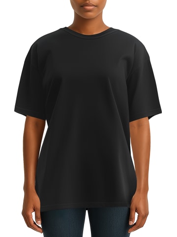 Reichstadt Reichstadt Regular Fit T-Shirt Damen Shoulder Drop 25RSW071 Black S