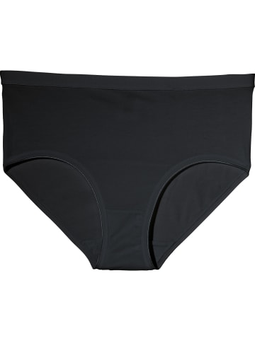 REDBEST Baumwolle, Single-Jersey Taillenslip 5er-Pack in weiß/schwarz
