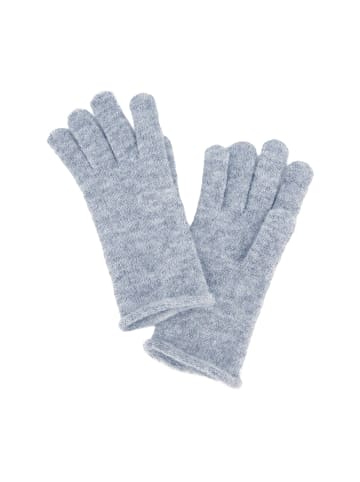 Ulla Popken Handschuhe & Mützen in hellgrau mélange