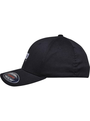 Mister Tee Cap "Pray Flexfit Wooly Combed" in Schwarz