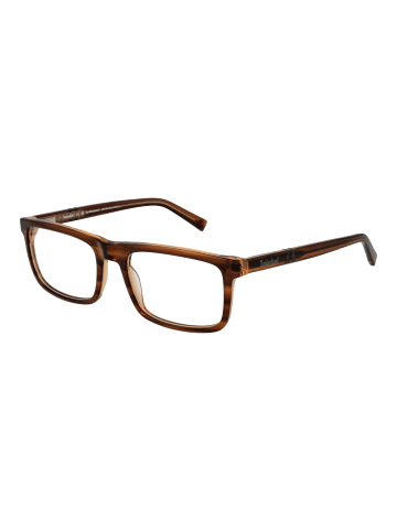 Timberland Männer Optische Fassungen Rechtwinklig Braun